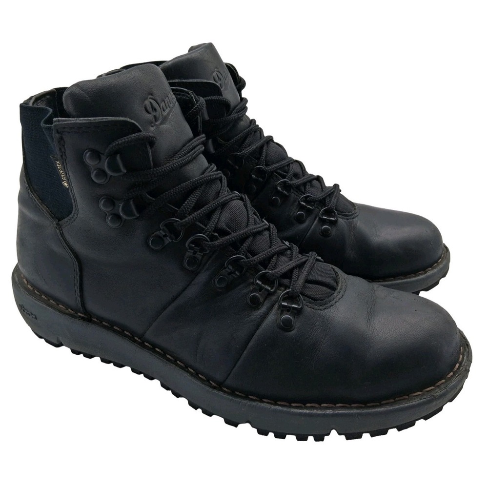 Danner Vertigo 917 Boots Womens Size 10 Black Leather Gore-Tex Vibram Ankle